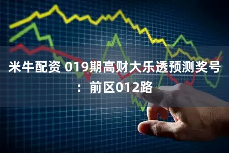 米牛配资 019期高财大乐透预测奖号：前区012路