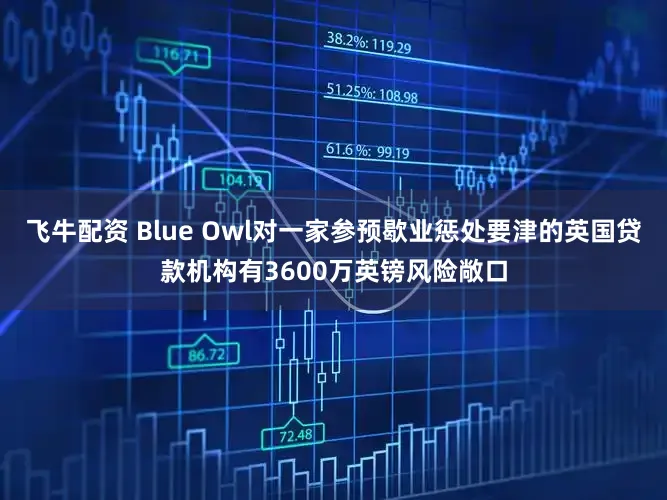 飞牛配资 Blue Owl对一家参预歇业惩处要津的英国贷款机构有3600万英镑风险敞口