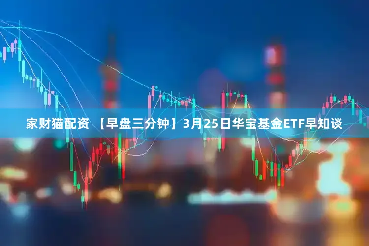 家财猫配资 【早盘三分钟】3月25日华宝基金ETF早知谈