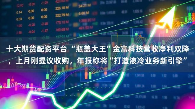 十大期货配资平台 “瓶盖大王”金富科技营收净利双降，上月刚提议收购，年报称将“打造液冷业务新引擎”