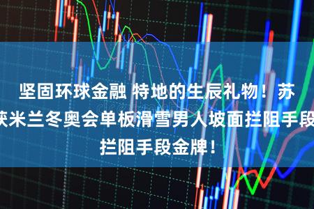 坚固环球金融 特地的生辰礼物!苏翊鸣获米兰冬奥会单板滑雪男人坡面拦阻手段金牌!